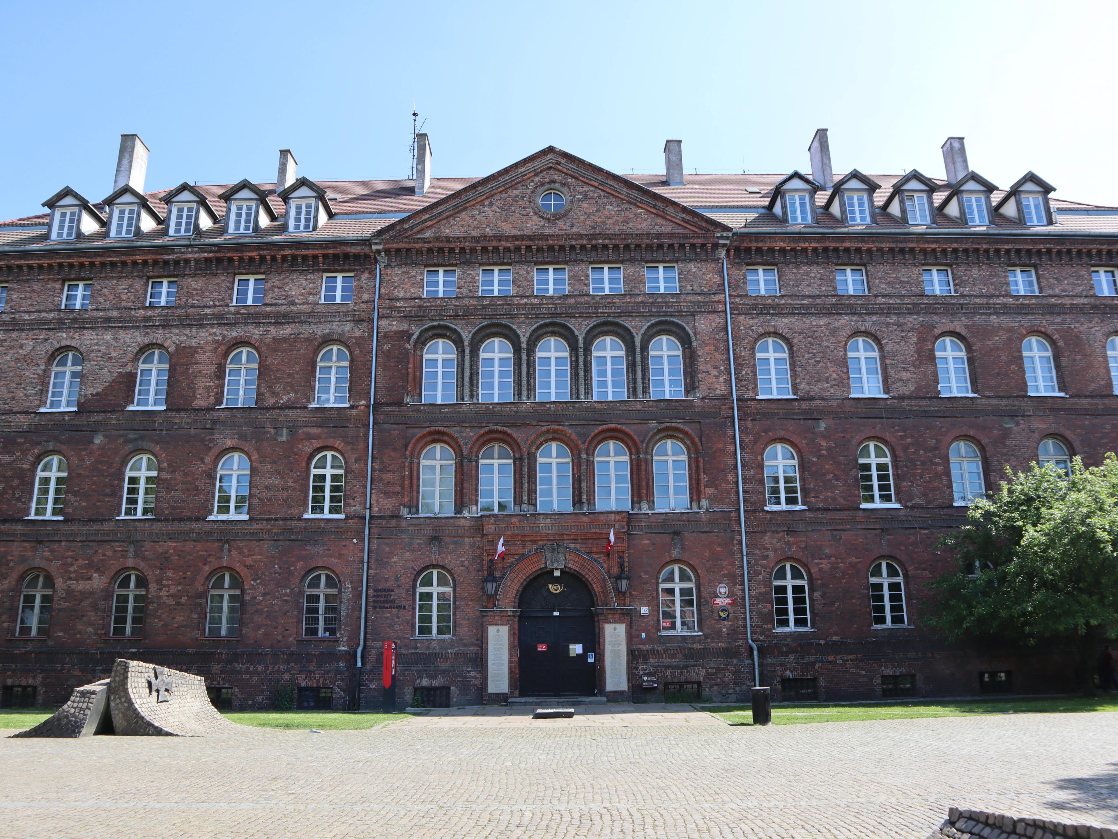 Front of the Polish Post Office building 1